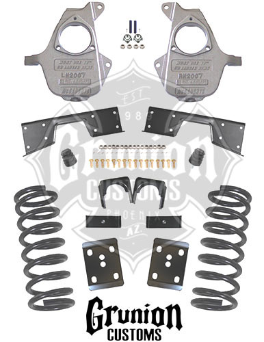 GMC Sierra  2001-2006 Single Cab 4/6 Lowering Kit McGaughys 93020