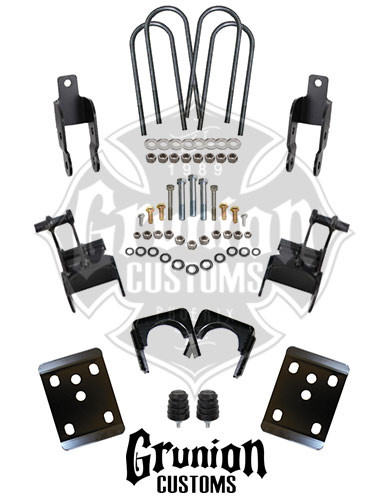 Ford F150 2004-2008 Single Cab Rear 4" Drop Lowering Kit McGaughys 70007