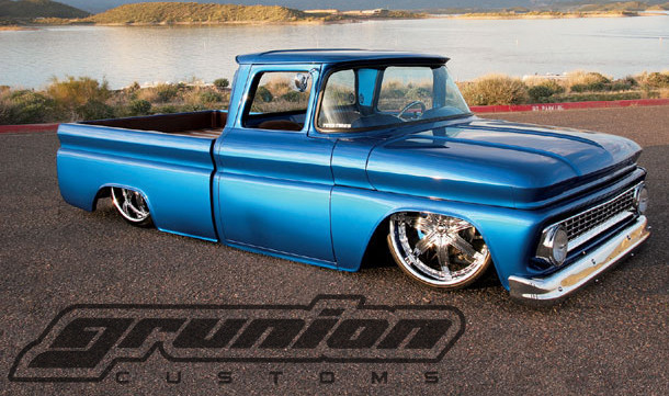 Chevy C10 1971-1972 Air Suspension Kit w/ Drop Spindles