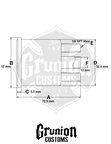 Viair 2" Air Pressure Gauges WHITE Single Needle 160 PSI 2 Pack 90087
