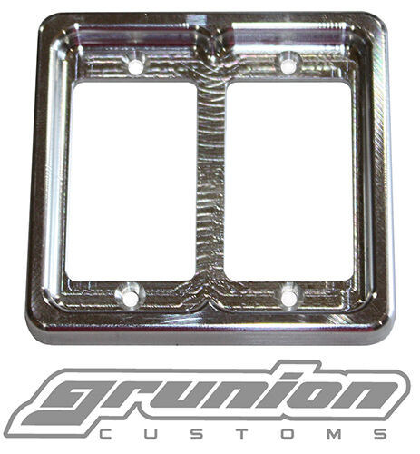 Dual Carling Contura Rocker Switch Billet Bezel