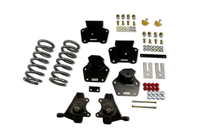 1991-1996 Dodge Dakota (Std Cab, V8) 4" F/4" R drop W/O Shocks