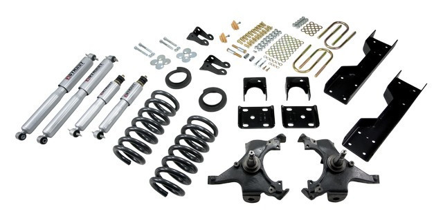 1988-1991 Chevrolet Silverado/Sierra C1500 (Std Cab, ext 454 SS) 4" or 5" F/6" R drop W/ Street Performance Shocks