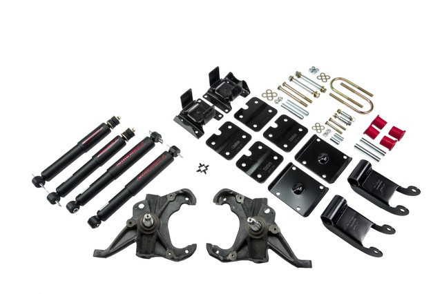 1985-1995 Chevrolet Astro/Safari (2WD, w/ Factory Composite Leaf) 2" F/2.5" R drop W/ Nitro Drop II Shocks