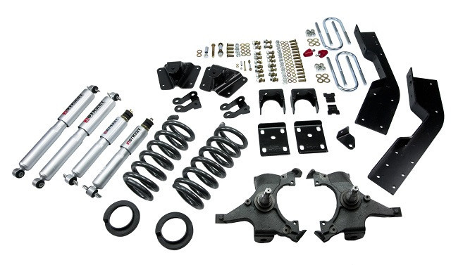 1995-1999 Chevrolet Suburban (2WD) 4" or 5" F/7" R drop W/ Street Performance Shocks