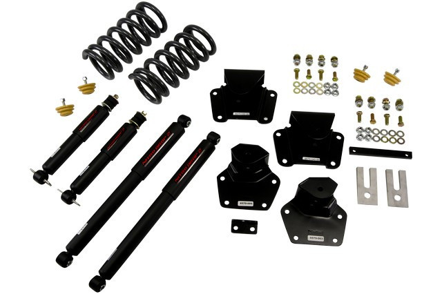 1997-2004 Dodge Dakota (V6 only) 2" F/4" R drop W/ Nitro Drop II Shocks