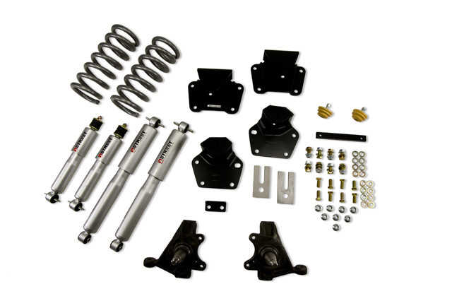 1987-1990 Dodge Dakota (Std Cab, V8) 4" F/4" R drop W/ Street Performance Shocks
