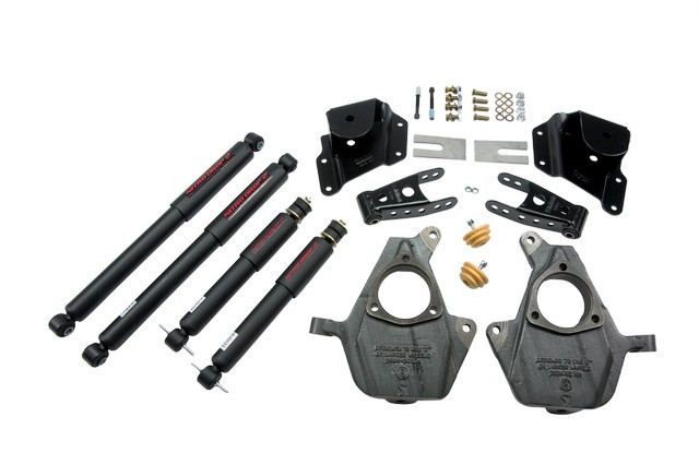 1999-2000 Chevrolet Silverado/Sierra (Std Cab) 2" F/4" R drop W/ Nitro Drop II Shocks