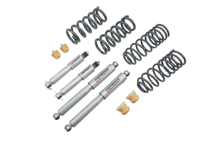 2009-2018 Dodge Ram 1500 (Quad Cab) 2" F/4" R drop W/ Street Performance Shocks