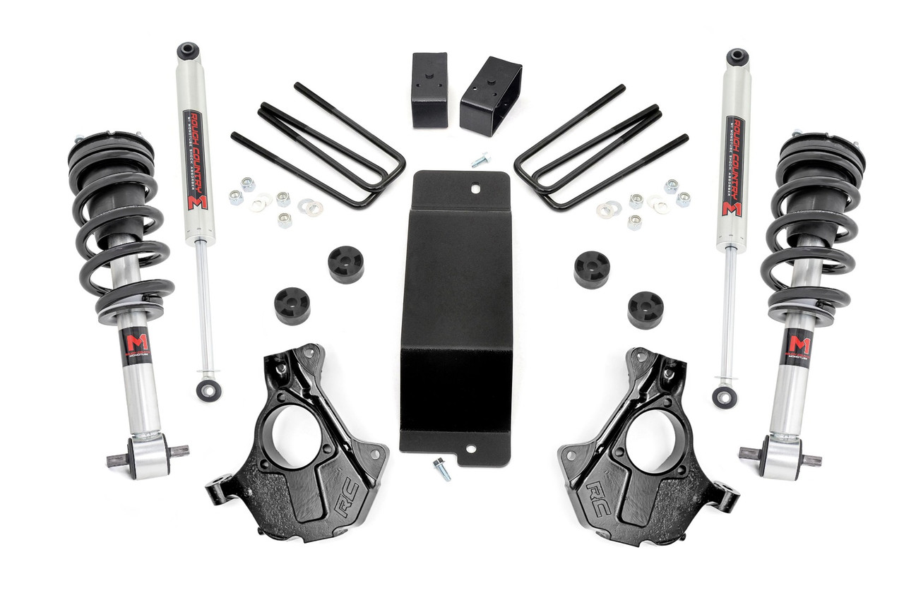 3.5 Inch Lift Kit | Cast Steel LCA| M1 Strut | Chevy/GMC 1500 (07-13)