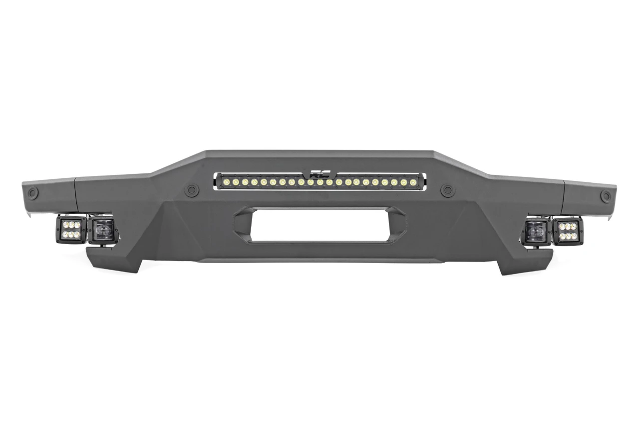 Front Bumper | Modular | Stubby Wings | Flood | Fog | Ford Bronco 4wd (2021-2022)