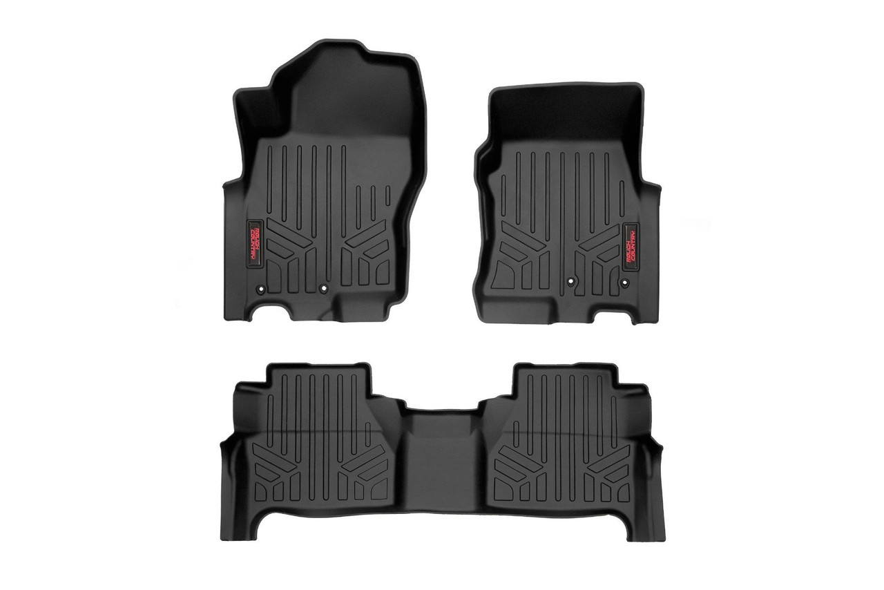 Floor Mats | FR & RR | Crew Cab | Nissan Frontier 2WD/4WD (2022)