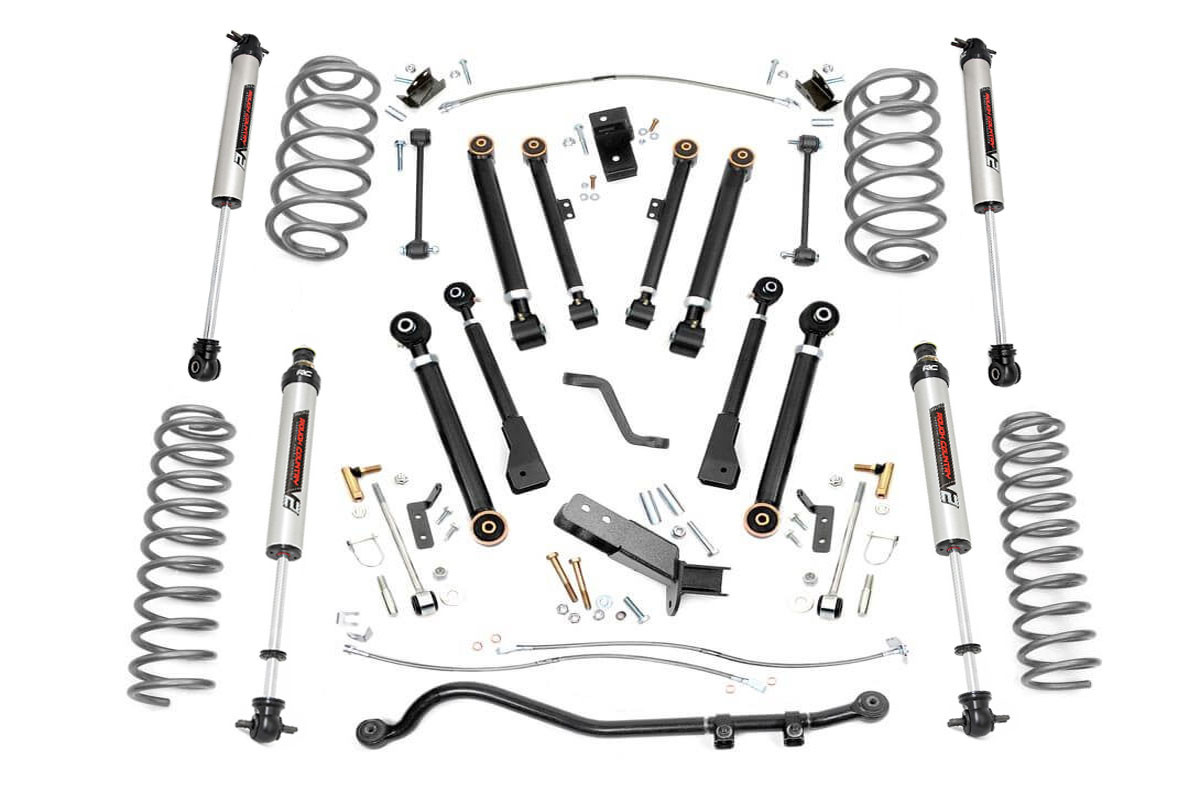4 Inch Lift Kit | X-Series | V2 | Jeep Wrangler TJ 4WD (1997-2006)