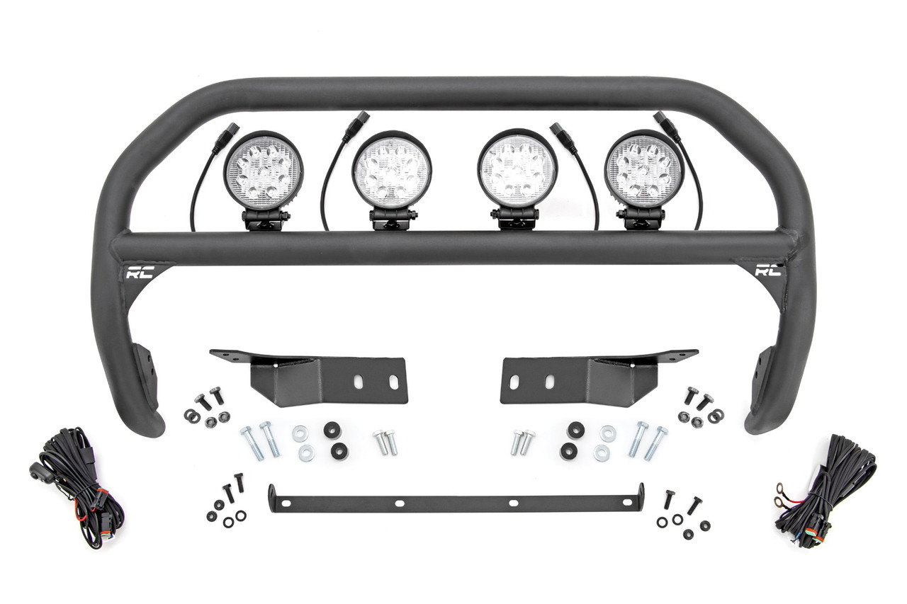 Nudge Bar | 4 Inch Round Led (x4) | Toyota Tundra 2WD/4WD (07-21)