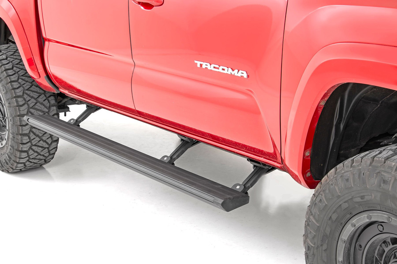 Retract Step Kit | Lighted | Crew Cab | Toyota Tacoma (14-22)