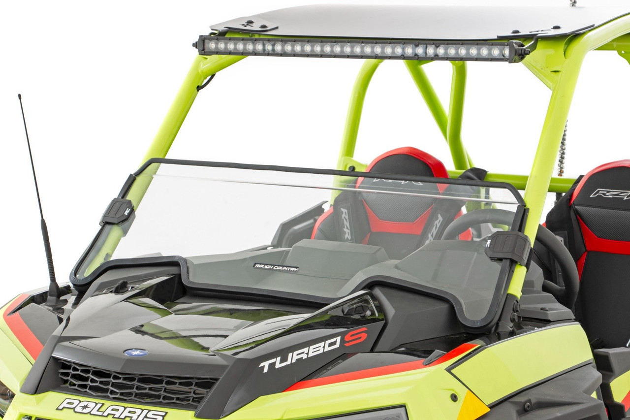 Half Windshield | Scratch Resistant | Polaris RZR Turbo S (18-21)/RZR Turbo S 4  (19-21)