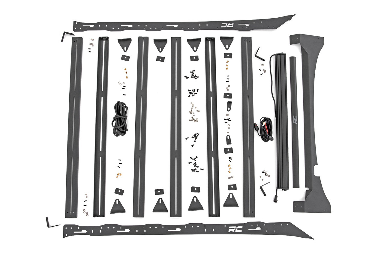 Roof Rack | FR 40 Inch Single Row BLK LED | Ford F-150 (19-20)