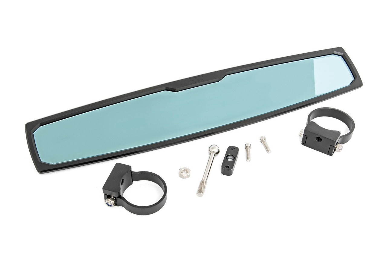 UTV Rear View Mirror | Aluminum | 17" | 1.75-2" Mount