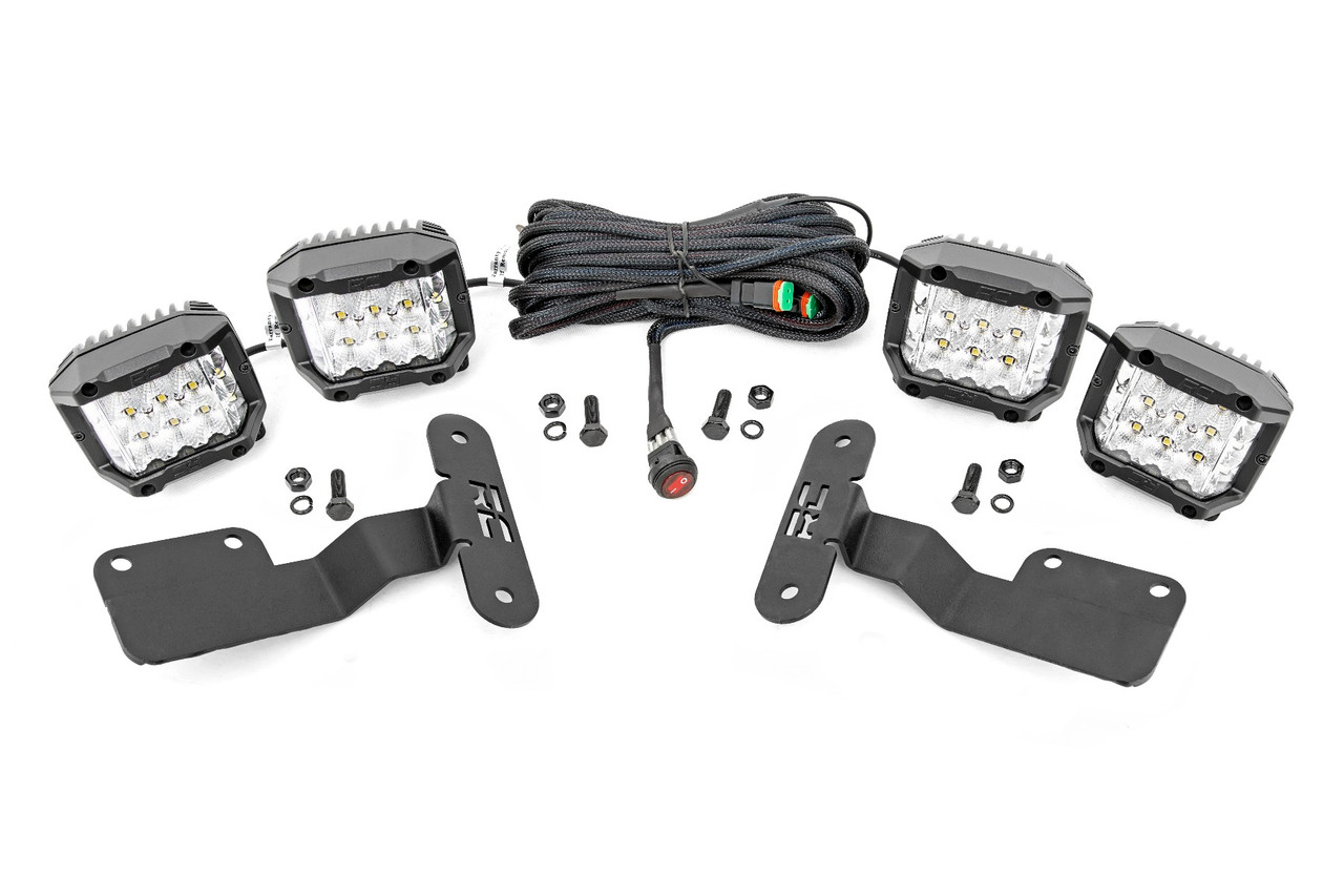 LED Light | Ditch Mount | 3" OSRAM | Wide | Subaru Forester (14-18)
