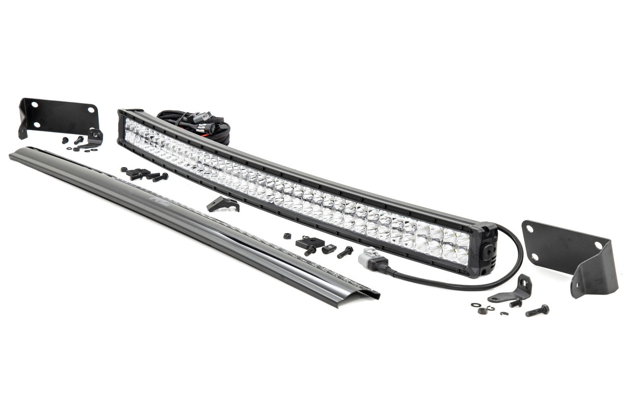 LED Light | Bumper Mount | 40" Chrome Dual Row | Ram 2500 (10-18)
