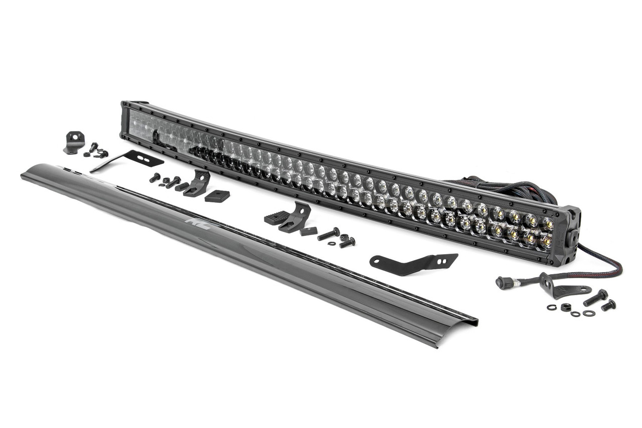LED Light | Front Mount | 40" Black Dual Row | White DRL | Honda Talon (19-21)