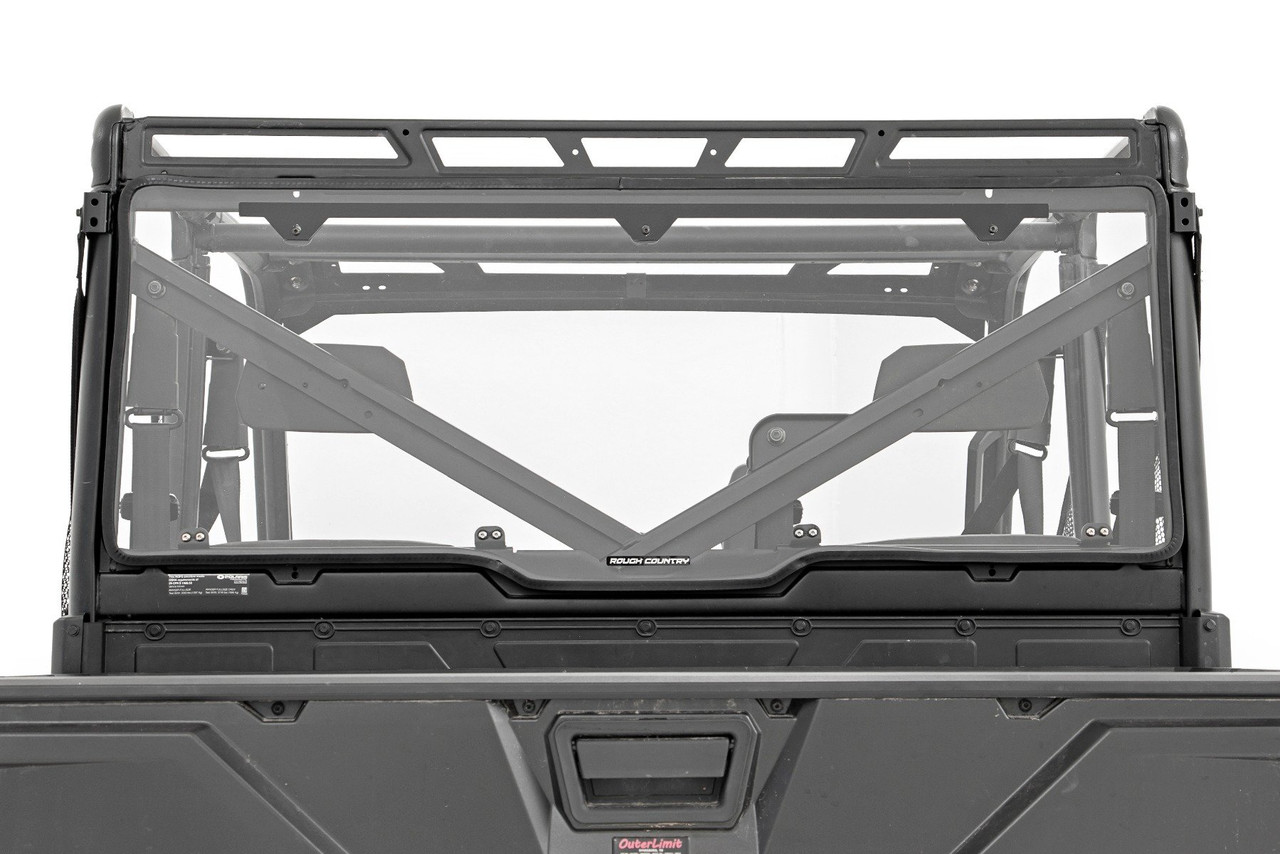 Rear Panel | Scratch Resistant | Polaris Ranger XP 1000/Ranger XP 1000 Crew (17-22)