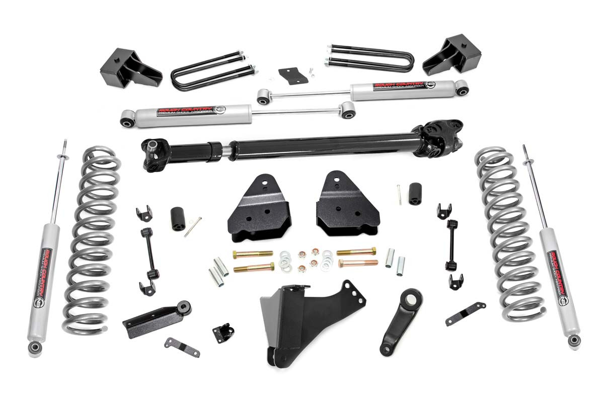 6 Inch Lift Kit | DRW | FR Drive Shaft | Ford Super Duty 4WD (17-22)