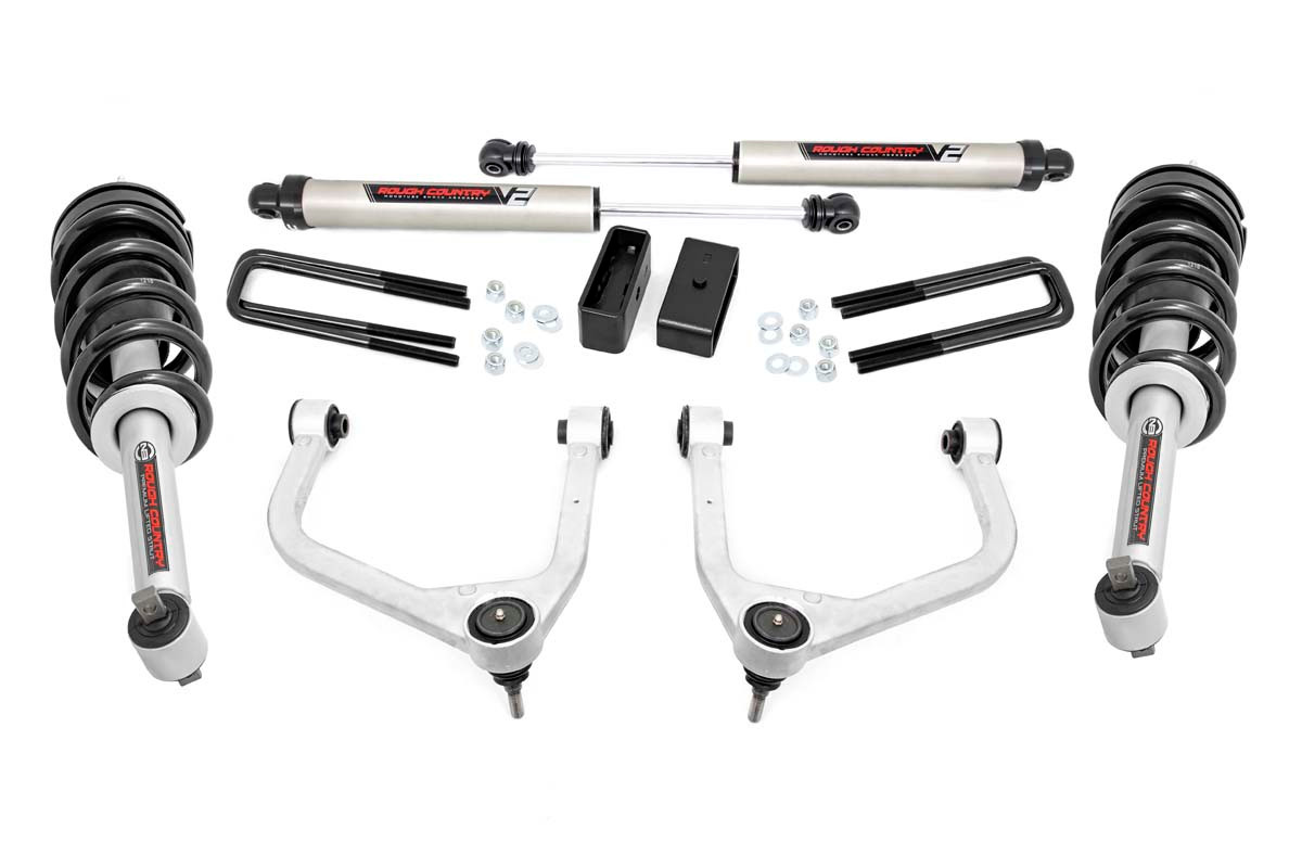 3.5 Inch Lift Kit | N3 Struts/V2 | Chevy Silverado 1500 (19-22)