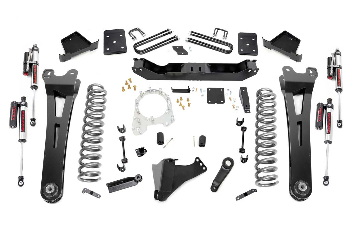 6 Inch Lift Kit | R/A | No OVLD | Vertex | Ford Super Duty (17-22)