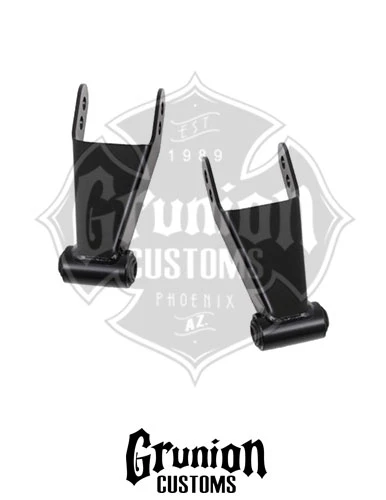 GMC Sierra 2500HD 2011-2016 Rear 2" Drop Shackles 8 Lug McGaughys 33200