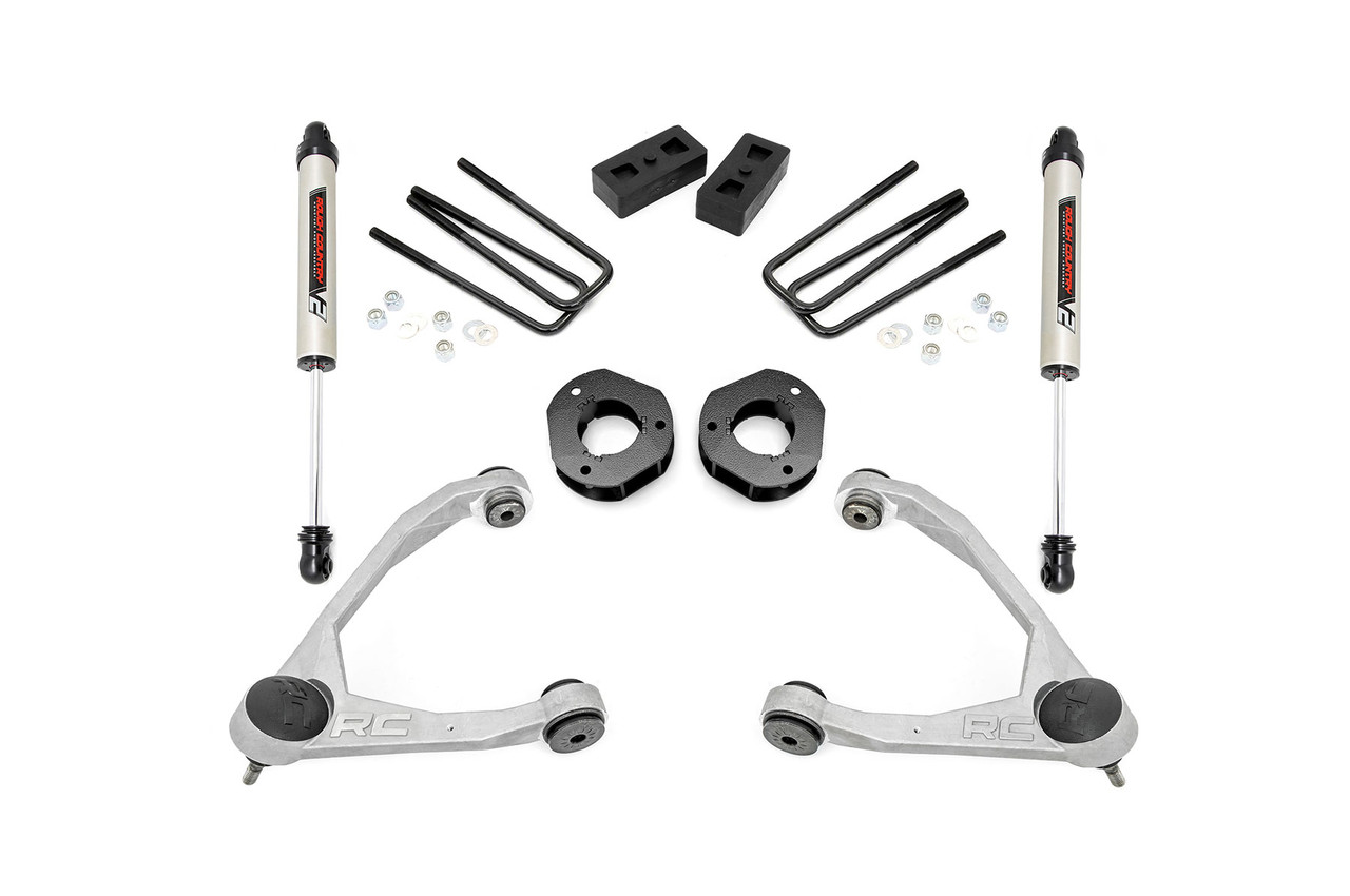 3.5" Lift Kit | Cast Steel | V2 | Chevy/GMC 1500 (07-16)