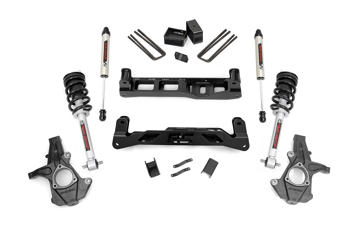 5 Inch Lift Kit | Cast Steel | N3 Strut/V2 | Chevy/GMC 1500 (14-17)