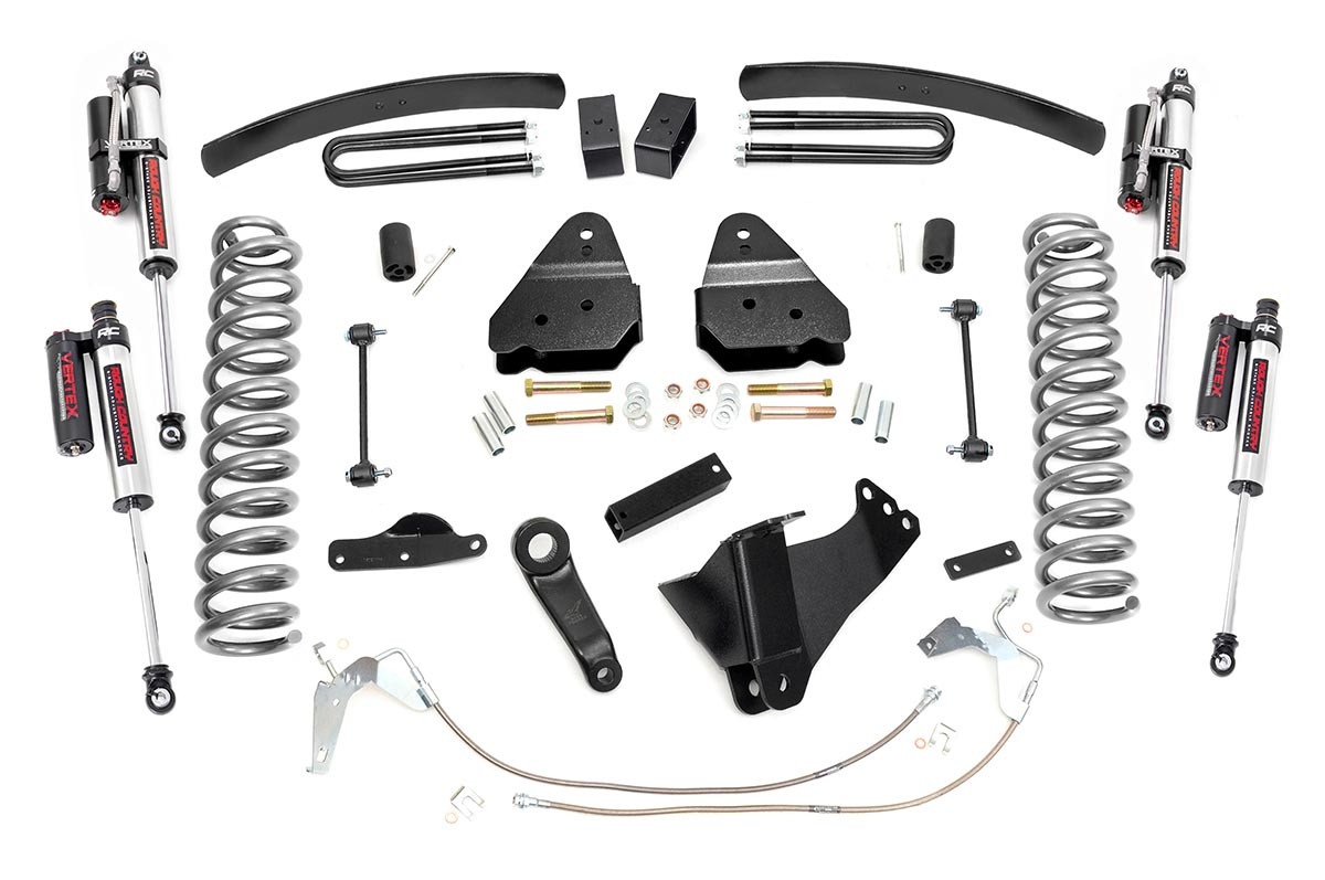 4.5 Inch Lift Kit | W/O Overloads | Vertex | Ford Super Duty (08-10)