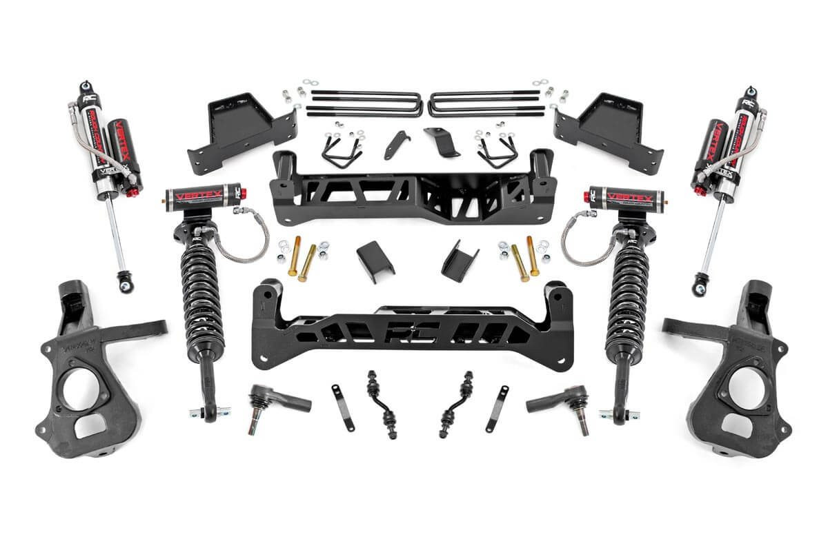 7 Inch Lift Kit | Alum/Stamp Steel | Vertex | Chevy/GMC 1500 (14-18)