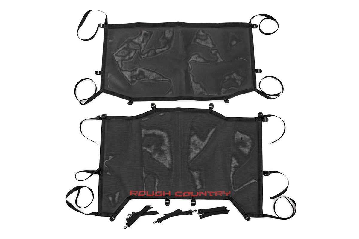 Mesh Bikini Top Plus | Black | Jeep Wrangler JL 4WD (2018-2022)
