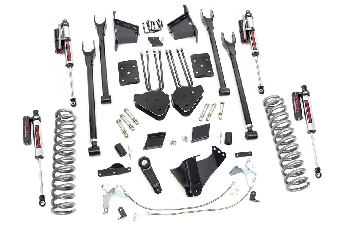 6 Inch Lift Kit | 4 Link | OVLD | Vertex | Ford Super Duty (15-16)
