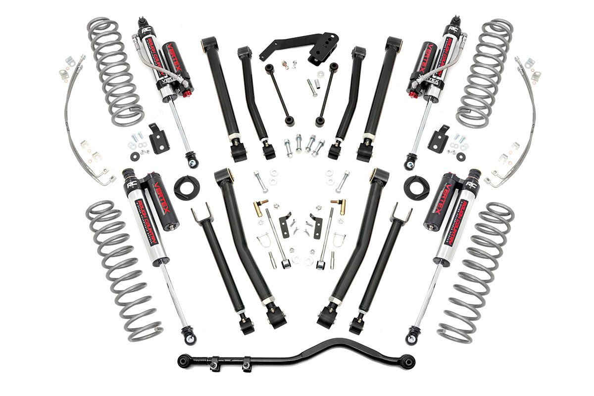 4 Inch Lift Kit | X-Series | Vertex | Jeep Wrangler JK 4WD (07-18)