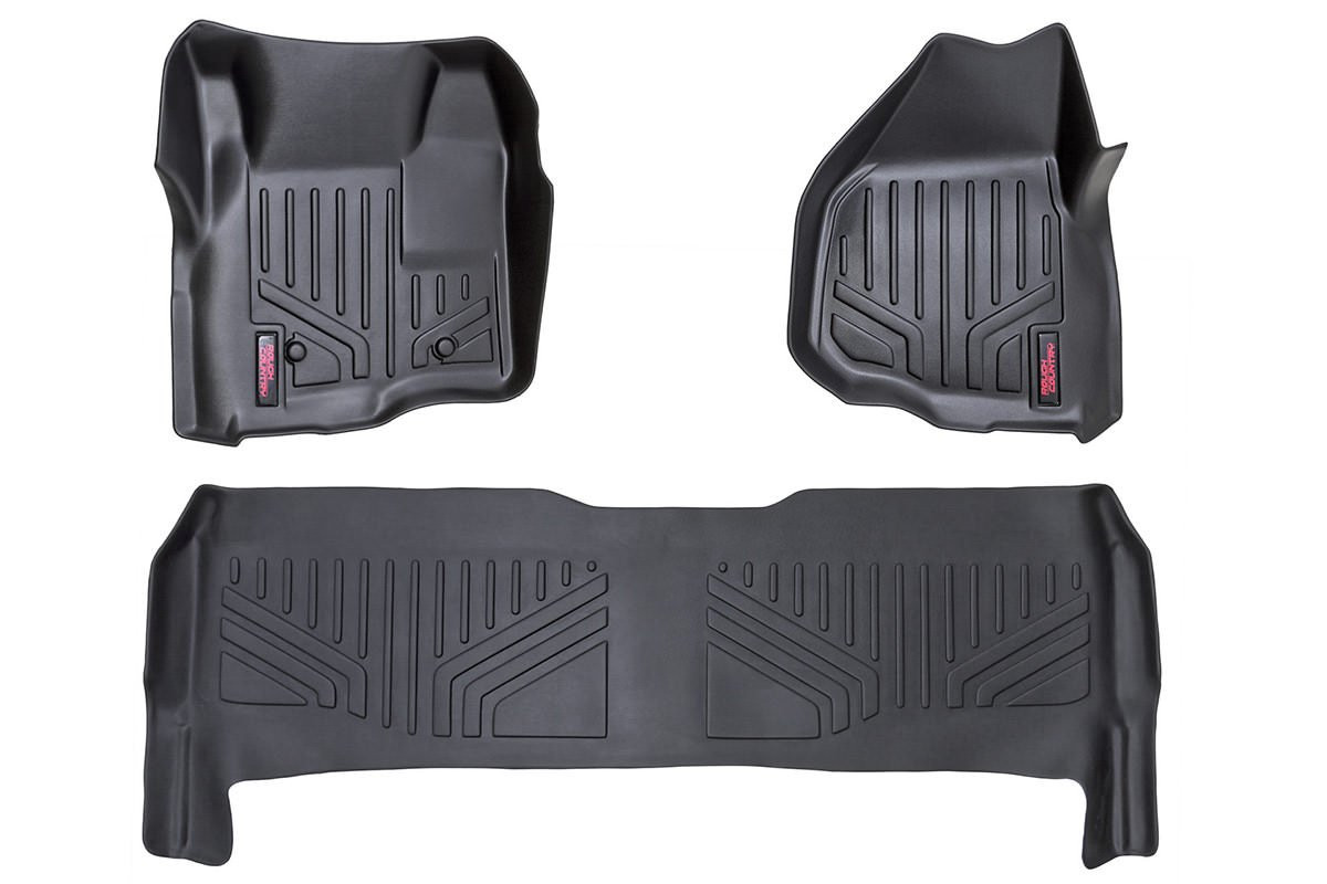 Floor Mats | FR & RR | Depressed Pedal | Ford Super Duty (11-16)