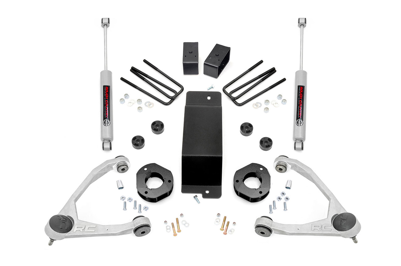 3.5 Inch Lift Kit | Alum/Cast Steel | Chevy/GMC 1500 (07-16)
