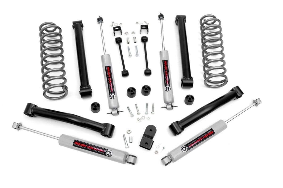 3.5 Inch Lift Kit | V-6 Motor | Jeep Grand Cherokee ZJ 4WD (93-98)