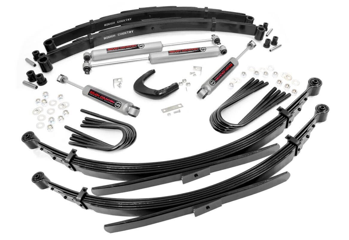 6 Inch Lift Kit | 52 Inch RR Springs | Chevy/GMC C20/K20 C25/K25 Truck (77-87)