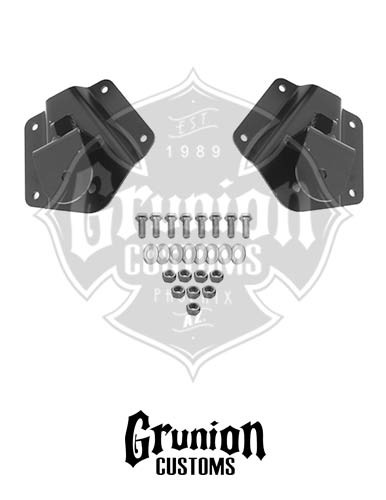 Chevy Tahoe 3-4" Drop Rear Hangers with Shackles