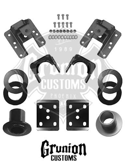 GMC Sierra 1500 2014-2016 Single Cab 2/4 Lowering Kit McGaughys 34155