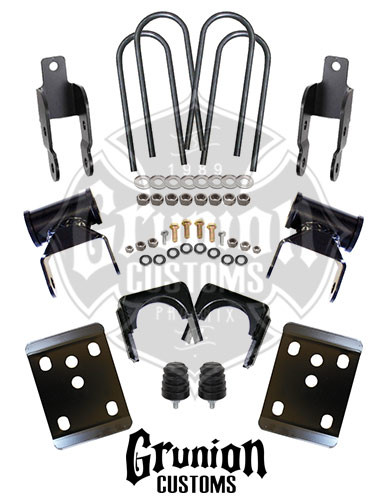 Ford F150 2004-2008 Single Cab Rear 5" Drop Lowering Kit McGaughys 70004