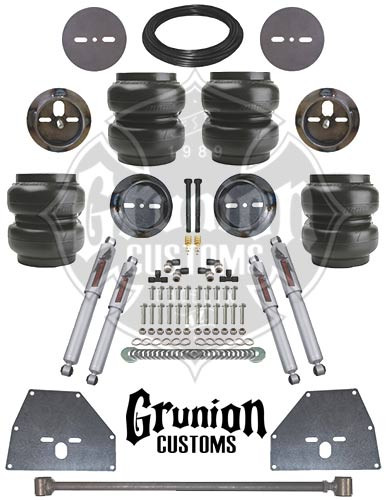 Chevy C10 1963-64 Front/Rear Air Suspension Kit w/ Shocks