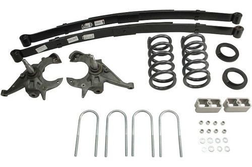 1994-2004 Chevrolet S10/S15 Pickup 6 cyl. (Ext Cab) 4" or 5" F/5" R drop W/O Shocks