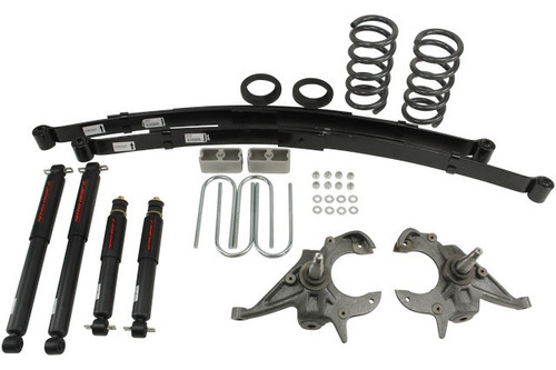 1994-2004 Chevrolet S10/S15 Pickup 6 cyl. (Ext Cab) 4" or 5" F/5" R drop W/ Nitro Drop II Shocks