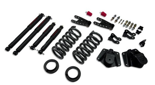 1995-1999 Chevrolet Tahoe/Yukon (4DR only) 2" or 3" F/4" R drop W/ Nitro Drop II Shocks