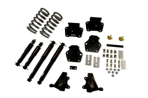 1987-1990 Dodge Dakota (Std Cab, V8) 4" F/4" R drop W/ Nitro Drop II Shocks