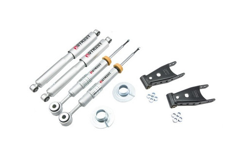 2004-2008 Ford F-150 ((All Cabs), 4WD) +2" to -2" F/2" or 4" R drop W/ Street Performance Shocks